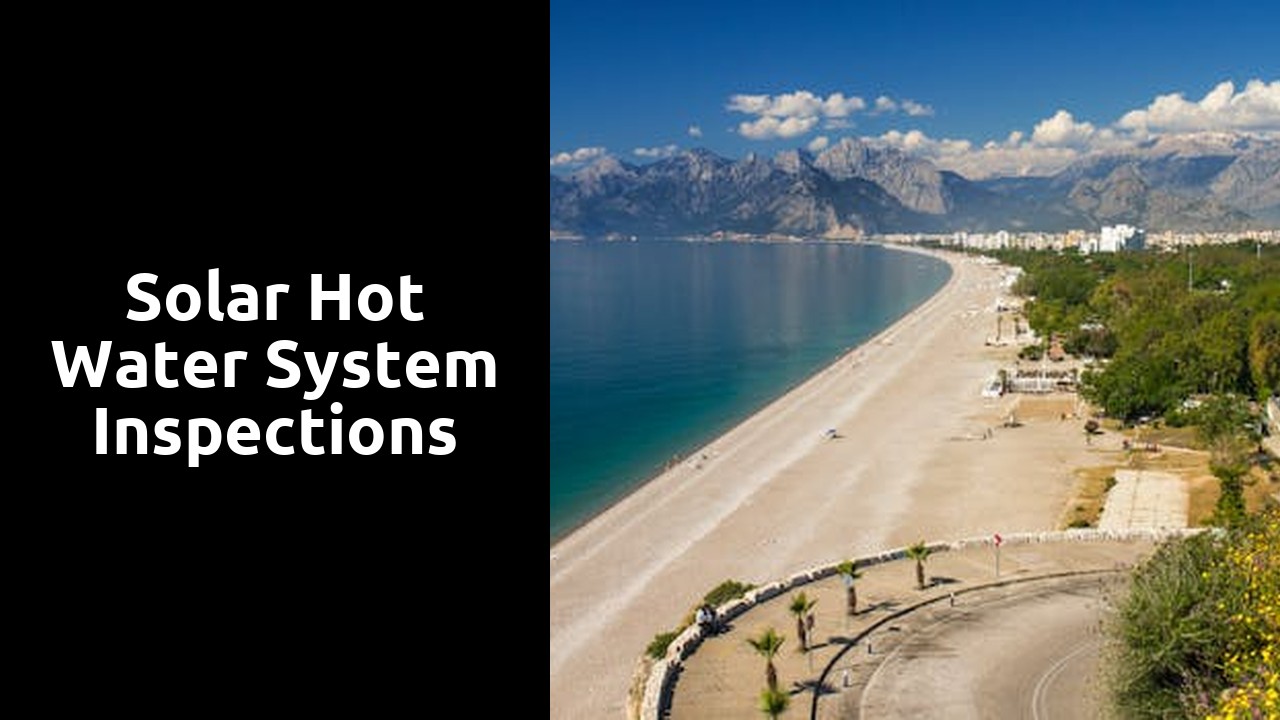 Solar Hot Water System Inspections